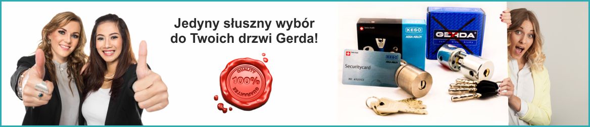 Zamek do drzwi Gerda RIM 6000S Poznań